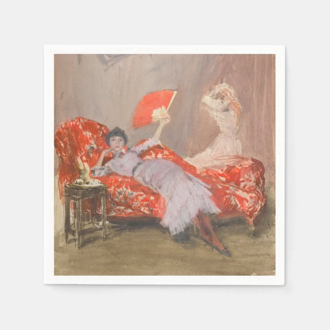 Serviette En Papier James Whistler - Milly Finch (Devant)