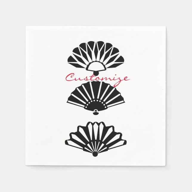 Serviette En Papier Japon fans Thunder_Cove (Devant)