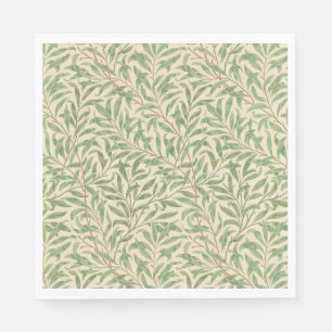 Serviette En Papier Jardin aux branches de saule de William Morris Fle