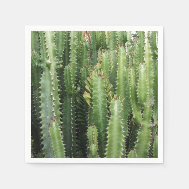 Serviette En Papier Jardin de cactus (Devant)