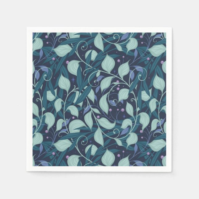 Serviette En Papier Jardin de nuit (Devant)