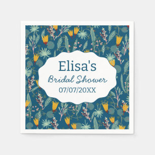 Serviette En Papier Jardin d'eau Floral Fête de Mariage Douce PERSONNA
