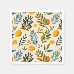 Serviette En Papier Jardin des agrumes