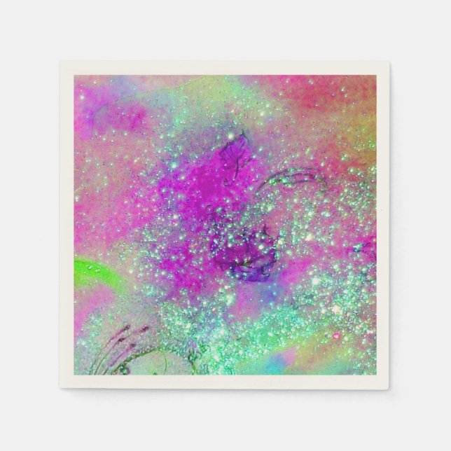 SERVIETTE EN PAPIER JARDIN DES OMBRES PERDUES (Devant)