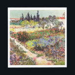 Serviette En Papier Jardin Floral Van Gogh À Arles Art Floral<br><div class="desc">Vincent Van Gogh Flower Garden At Arles With Path Fine Art Vincent Willem van Gogh est un peintre post-impressionniste dont l'oeuvre a eu une influence considérable sur l'art du XXe siècle. Il produit des portraits, des autoportraits, des paysages et des natures mortes de cyprès, de champs de fleurs, d'arbres en...</div>