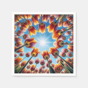 Serviette En Papier Jardin Néerlandais Tulip À Sunshine