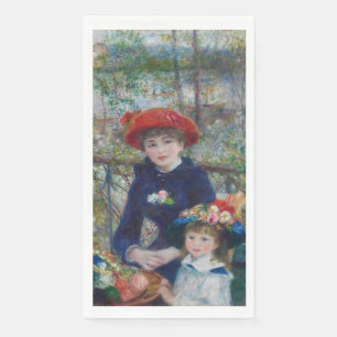 Serviette En Papier Jardin paysager des sœurs Renoir Cottagecore