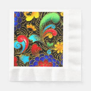 Serviette En Papier Jardin Romanov