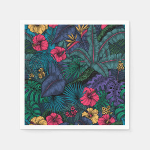 Serviette En Papier Jardin tropical