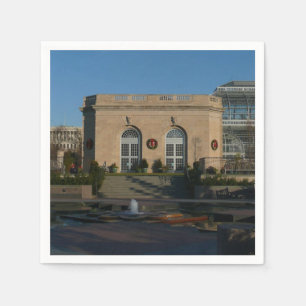 Serviette En Papier Jardins botaniques à Noël à Washington DC