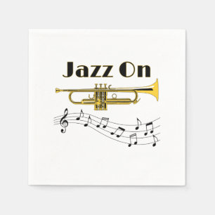 Serviette En Papier Jazz