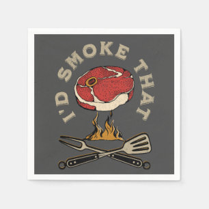 Serviette En Papier Je fumerais ça