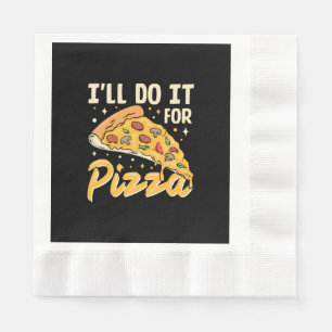 Serviette En Papier Je le ferai pour pizza