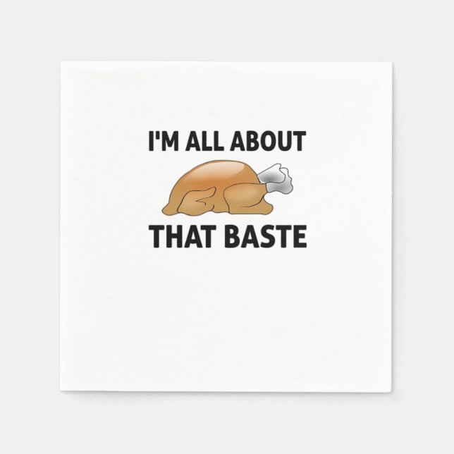Serviette En Papier Je suis à propos de cette casserole (Devant)