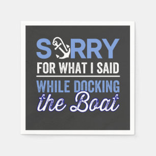 Serviette En Papier je suis désolé pour ce que j'ai dit pendant que je