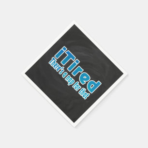 Serviette En Papier Je suis fatigué Il y a une sieste pour ça