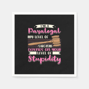 Serviette En Papier Je Suis Parajuridique