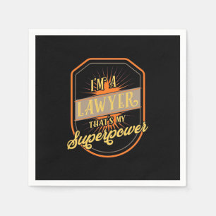 Serviette En Papier Je Suis Un Avocat
