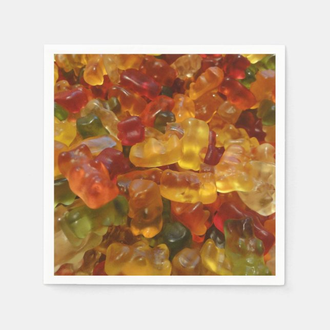 Serviette En Papier Jelly Sweets (Devant)