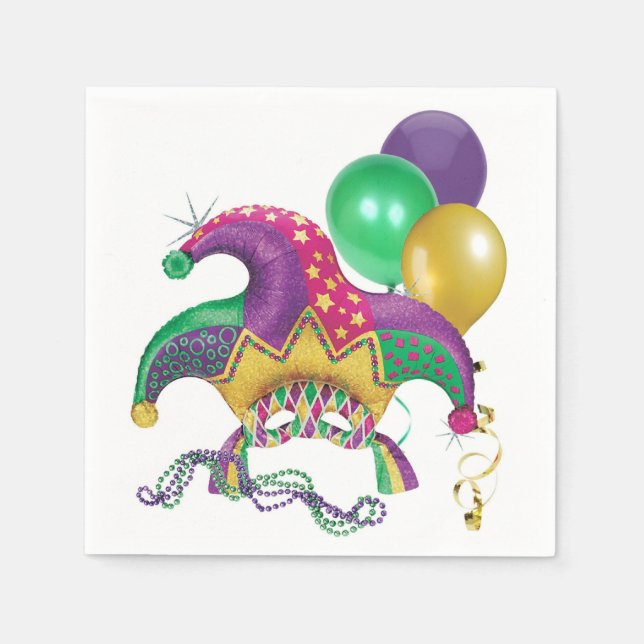 Serviette En Papier Jester (Devant)