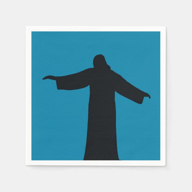 Serviette en papier Jésus-Christ  (Devant)