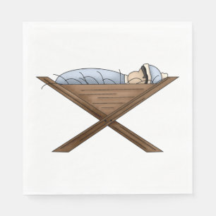 Serviette En Papier Jésus Dans Les Serviettes Papier Manger