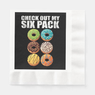 Serviette En Papier Jetez Un Coup D'Oeil À Mon Chemise À Six Paquets -