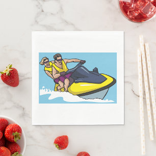 Serviette En Papier Jetski Fun