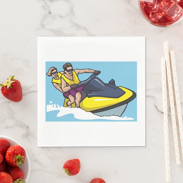 Serviette En Papier Jetski Fun (Créateur téléchargé)