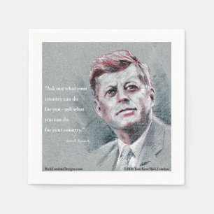 Serviette En Papier JFK et devis