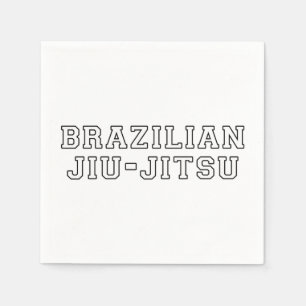 Serviette En Papier Jiu Jitsu