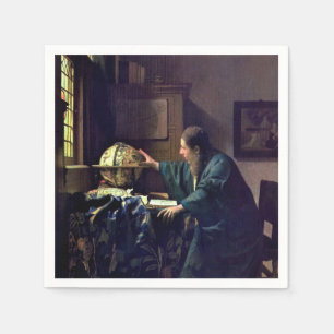 Serviette En Papier Johannes Vermeer - L'astronome