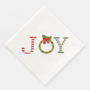 Serviette En Papier Joie de Noël