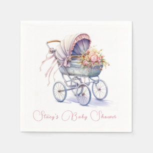 Serviette En Papier Joli Baby Pram