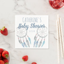Joli Baby shower Boho Blue Dreamcatcher