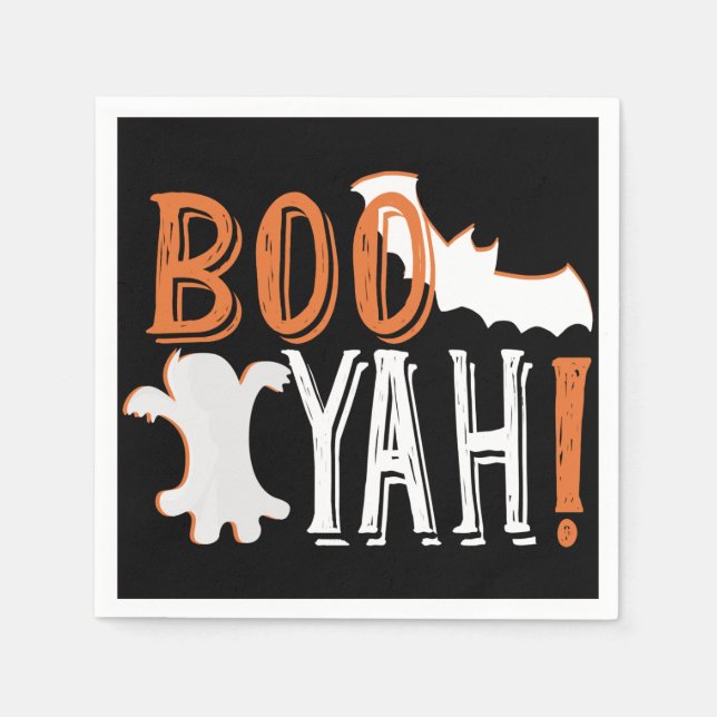 Serviette En Papier joli booyah halloween (Devant)