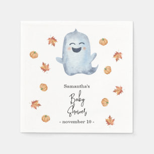 Serviette En Papier Joli fantôme - shower de bébé