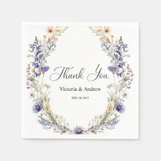 Serviette En Papier Joli floral