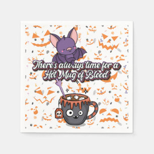 Serviette En Papier Joli Halloween ! 👻