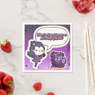 Serviette En Papier Joli Halloween ! 👻