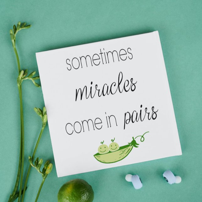 Serviette En Papier Joli jumeaux (Créateur téléchargé)