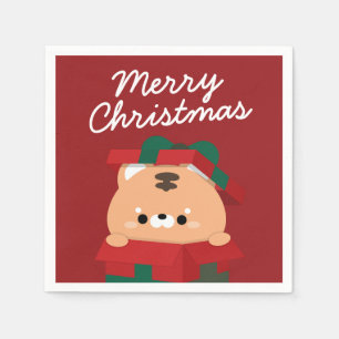 Serviette En Papier Joli Noël simple et amusant