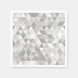 Serviette En Papier Joli triangle grunge Motif II + vos idées