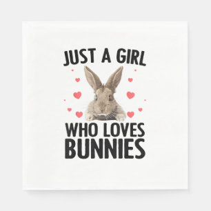 Serviette En Papier Jolie Conception Bunny Pour Filles Femmes Lapin Cô