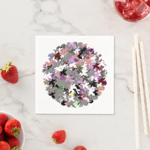 SERVIETTE EN PAPIER JOLIE FEUILLES D'ARBRE