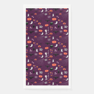 Serviette En Papier Jolie Halloween créatif et effrayant