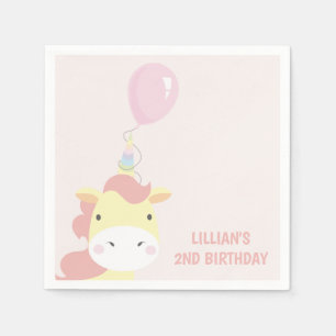 Serviette En Papier Jolie licorne