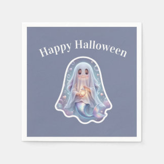 Serviette En Papier Jolie Mermaid Fantôme