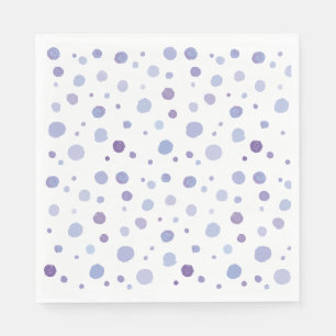 Serviette En Papier Jolie œuvre d'art à points avec coups de pinceau o