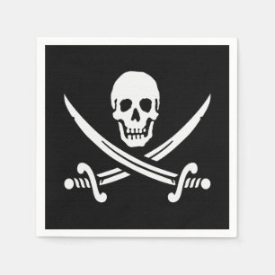 Serviette En Papier Jolly roger
